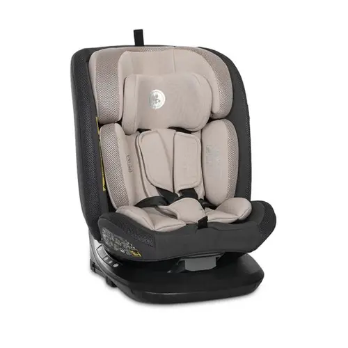 Scaun auto pentru copii Lorelli Imola, i-Size, Isofix, rotativ, 0 luni-12 ani, 40-150 cm, Bej