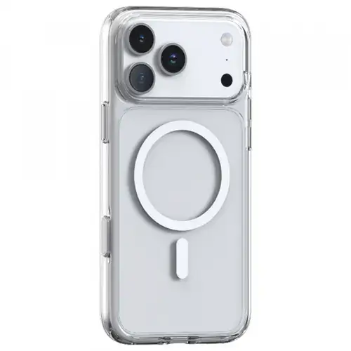 Husa MagSafe pentru Apple iPhone 17 Pro, Torras, Guardian, Transparenta