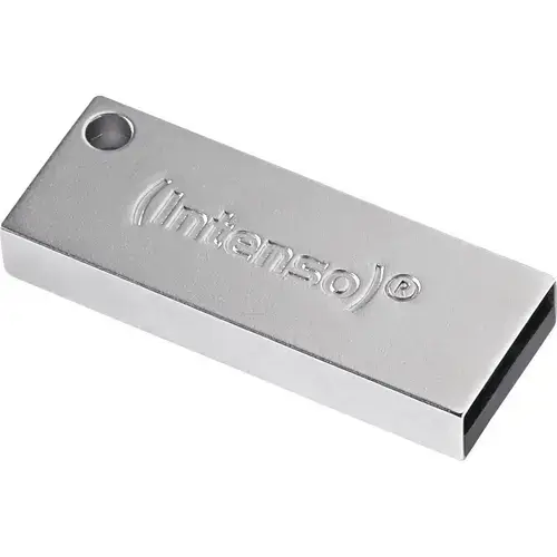 Stick USB 3.0, Intenso, Premium Line, 64 GB, Argintiu