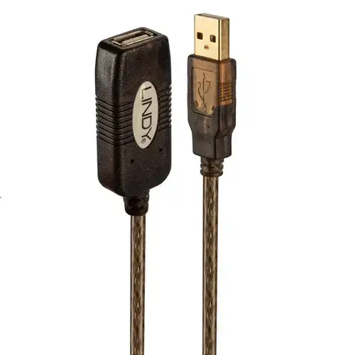 Cablu prelungitor activ Lindy LY-42631, 20m, USB 2.0