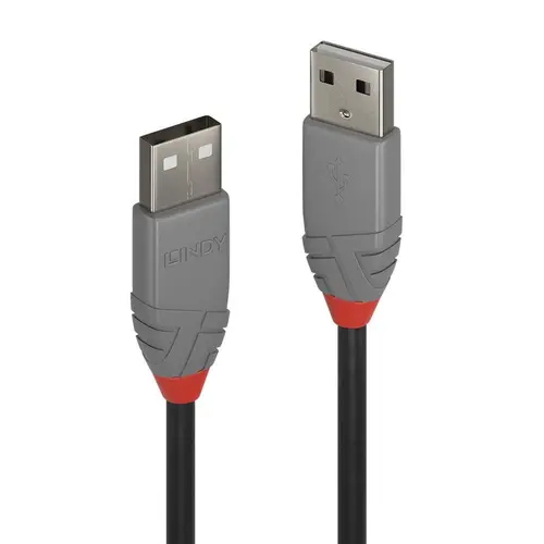Cablu de date Lindy LY-36690, 0.2m, USB 2.0 Type A