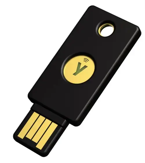Dispozitiv criptografic securizat tip token Yubico YubiKey 5 NFC FIPS, USB-A 2.0