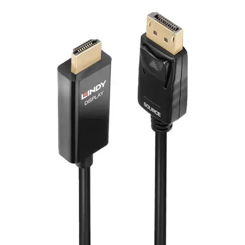 Cablu Lindy LY-40926, 2m, DisplayPort -HDMI