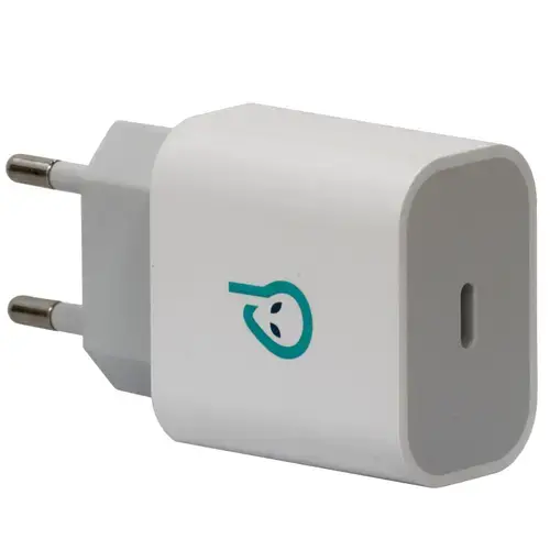 Incarcator retea Spacer SPAR-TYPECQ-01 Quick Charge 18W, USB Type-C, Alb