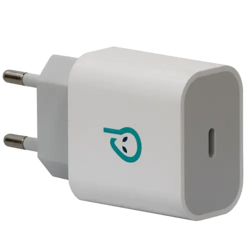 Incarcator retea Spacer SPAR-TYPECQ-01 Quick Charge 18W, USB Type-C, Alb