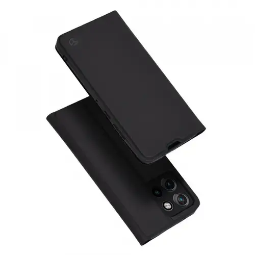 Husa pentru Motorola Edge 50 Neo, Techsuit, Magskin Book, Neagra