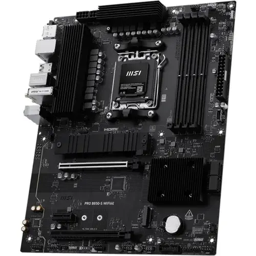Placa de baza MSI PRO B850-S WIFI6E, AMD B850, AM5, DDR5, ATX