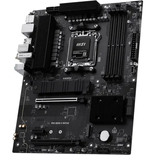 Placa de baza MSI PRO B850-S WIFI6E, AMD B850, AM5, DDR5, ATX