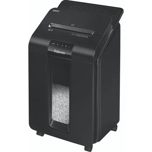 Distrugator documente Fellowes Automax 100M, 100 coli, mini cut, cos 23l