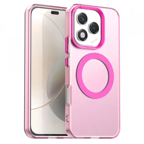 Husa MagSafe pentru Samsung Galaxy S25 FE, Techsuit, CandyCase, Roz