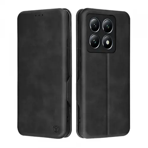Husa pentru Xiaomi 14 Pro, Techsuit, Safe Wallet Plus, Neagra