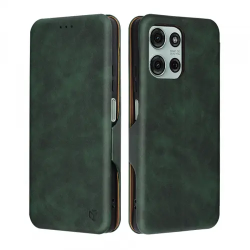 Husa pentru Motorola Moto G75, Techsuit, Safe Wallet Plus, Verde