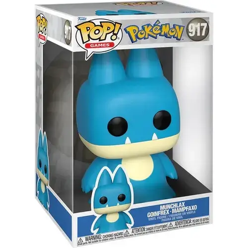Figurina Funko Pop! Games  Pokemon  Munchlax Goinfrex Mampfaxo,  9.5 cm