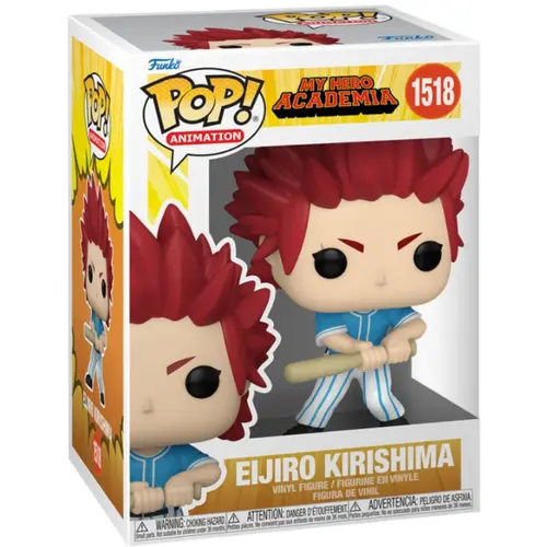 Figurina Funko POP! Animation My Hero Academia Eijiro Kirishima Hero League Baseball