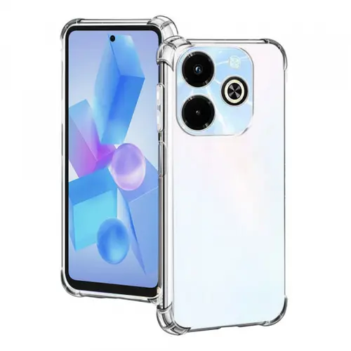 Husa pentru Infinix Hot 40i, Techsuit, Shockproof Clear, Transparenta