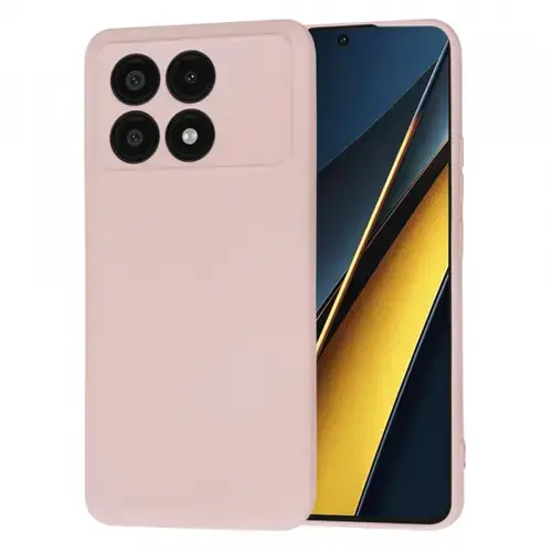 Husa pentru Xiaomi Poco X6 Pro, Techsuit, SoftFlex, Roz