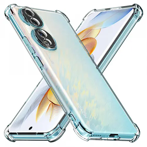 Husa pentru Honor 90 Pro, Techsuit, Shockproof Clear, Transparenta