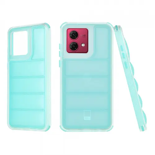 Husa pentru Motorola Moto G84, Techsuit, Wave Shield, Turcoaz
