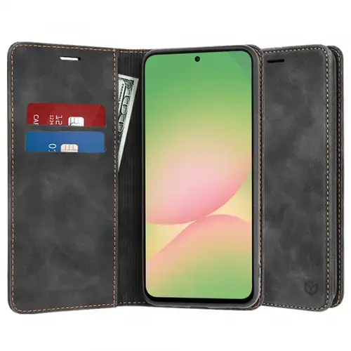 Husa pentru Samsung Galaxy A56 A566, Techsuit, Confy, Neagra