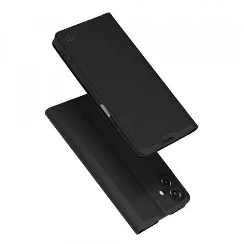Husa pentru Samsung Galaxy A07 4G A075, Techsuit, Magskin Book, Neagra