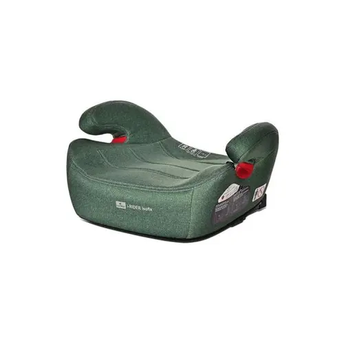 Inaltator auto pentru copii Lorelli i-Rider, Isofix, 125-150 cm, 6-12 ani, Verde
