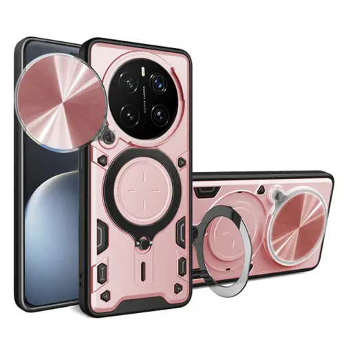 Husa pentru Honor Magic7 Pro, Techsuit, CamGuard Pro, Roz Aurie