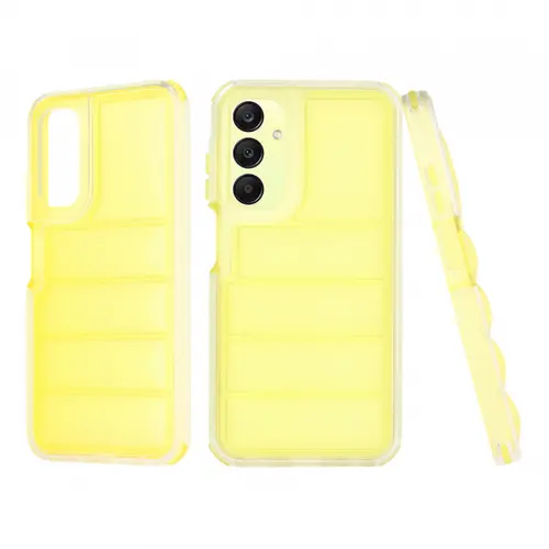 Husa pentru Samsung Galaxy A25 A256, Techsuit, Wave Shield, Galbena