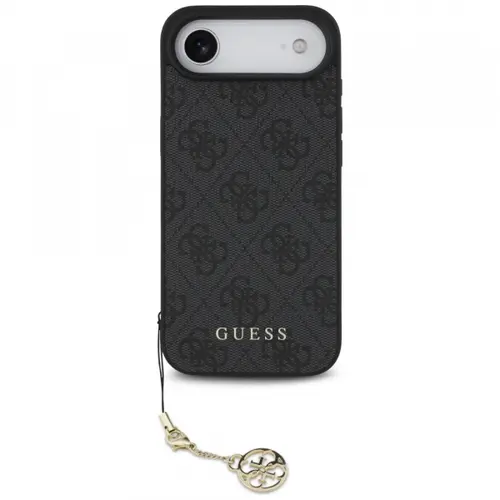 Husa MagSafe pentru Apple iPhone Air, Guess, 4G Charm Cradle, Neagra