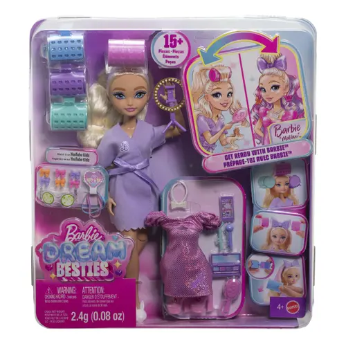 Papusa Barbie Dream Besties, Barbie Malibu, cu accesorii