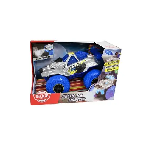 Masinuta Dickie Ice Monster, 25cm, Albastru