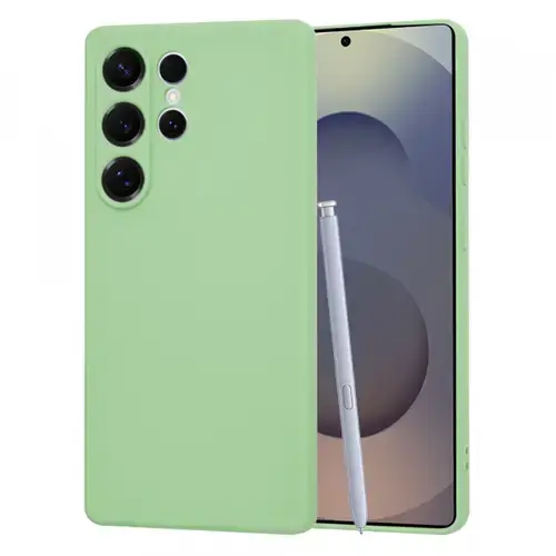 Husa pentru Samsung Galaxy S25 Ultra S938, Techsuit, SoftFlex, Verde Deschis