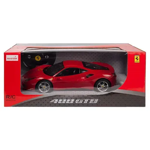 Masinuta cu telecomanda Rastar RC - Ferrari 488 Gtb, 1:14