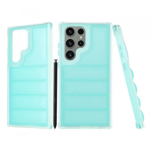 Husa pentru Samsung Galaxy S23 FE S711, Techsuit, Wave Shield, Turcoaz