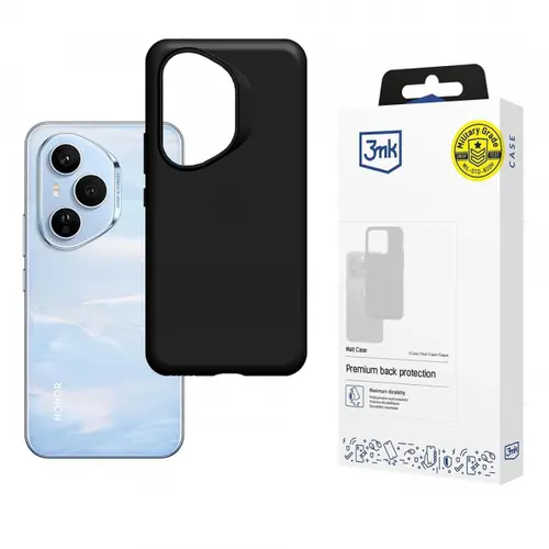 Husa pentru Honor 400 Pro, 3MK, Neagra Mata