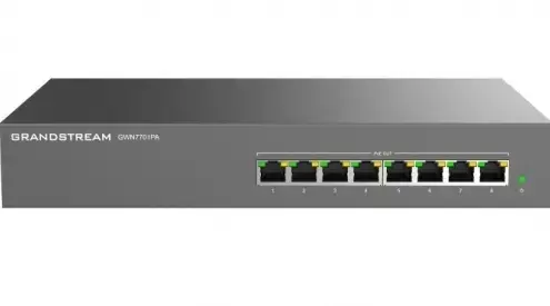 Switch Grandstream GWN7701PA, 8 porturi, PoE