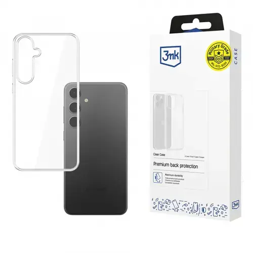 Husa pentru Samsung Galaxy S25 S931, 3MK, Clear, Transparenta