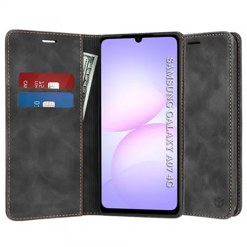 Husa pentru Samsung Galaxy A07 4G A075, Techsuit, Confy, Neagra