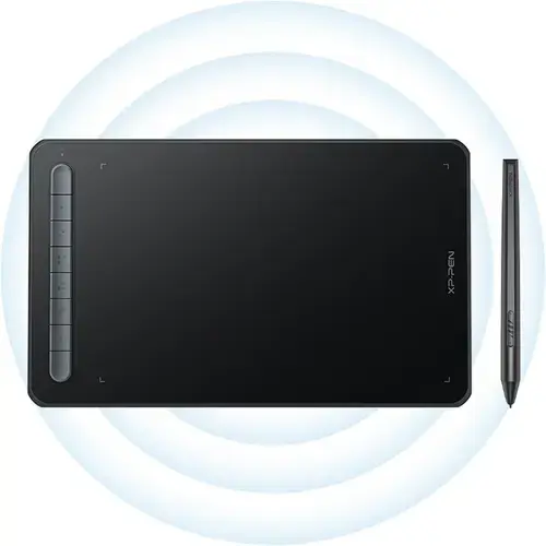 Tableta grafica XP-PEN Deco MW, 8x5inch Wireless, 8 Butoane, 8192 niveluri presiune, conexiune Bluetooth 5.0, 10 varfuri de rezerva, 200 RPS