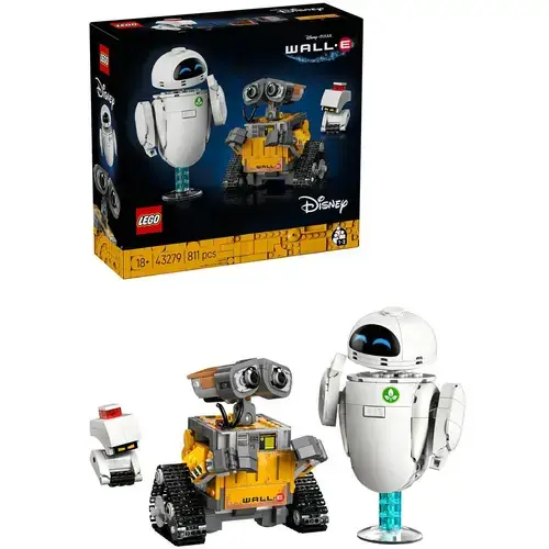 LEGO® Disney Pixar - WALL-E si EVE 43279, 811 piese