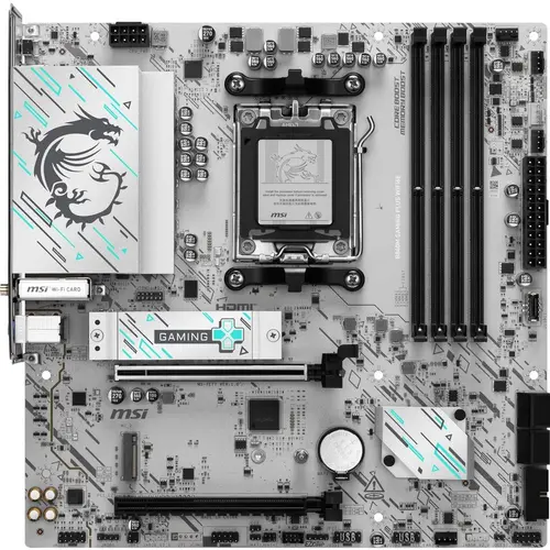 Placa de baza MSI B840M GAMING PLUS WIFI6E, AMD B840, Socket AM5, mATX