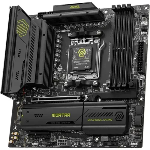 Placa de baza MSI MAG B850M MORTAR WIFI, AMD B850, AM5, DDR5, mATX