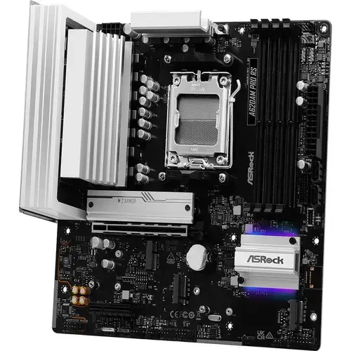 Placa de baza ASRock A620AM PRO RS WIFI, AMD A620A, mATX, DDR5