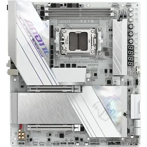 Placa de baza GIGABYTE X870 AORUS TACHYON ICE,  AMD X870, AM5, ATX, DDR5