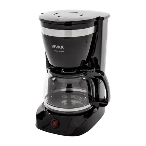 Aparat de cafea cu filtru VIVAX CM-08126F, capacitate 1.25 L, putere 800 W, Negru