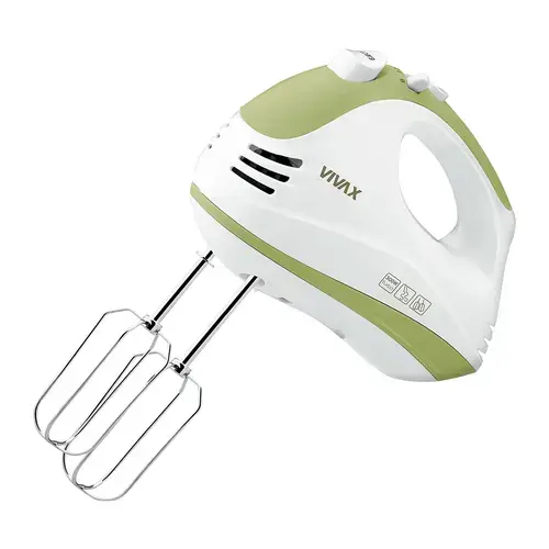 Mixer de mana Vivax HM-303WG, 300 W, 5 viteze, functie turbo, Alb