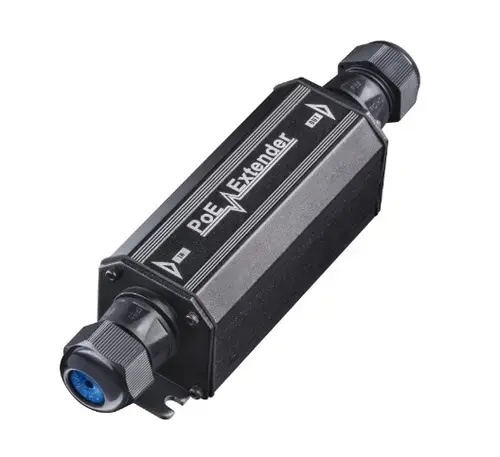 Extensor extern PoE+, CUDY, IP67, 1 Gbps, POE15