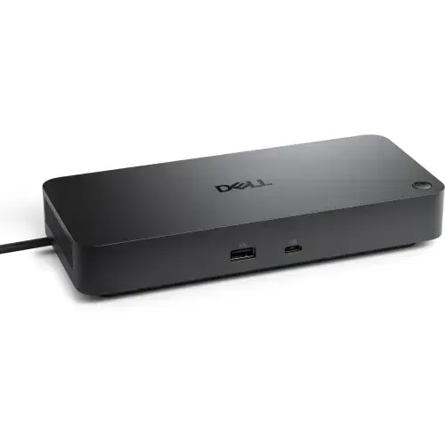 Docking Station Dell Pro Dock WD25,  HDMI, 2xDP, USB-C, 1GbE, 130W, Negru