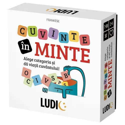 Joc educativ Headu Ludic - Cuvinte in minte, lb. romana