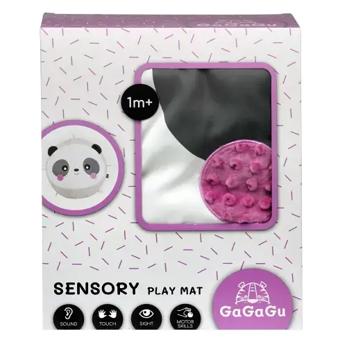 Saltea de joaca GaGaGu Panda, 3 luni+, textil