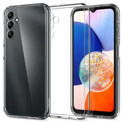 Husa pentru Samsung Galaxy A14 5G A146, Spigen, Ultra Hybrid, Transparenta